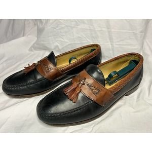 Allen Edmonds Maxfield Black/Brown Leather Loafer